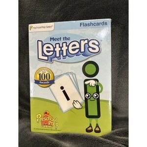 Preschool Prep Series Products Meet‎ The Letters Flashcards New In Sealed Box